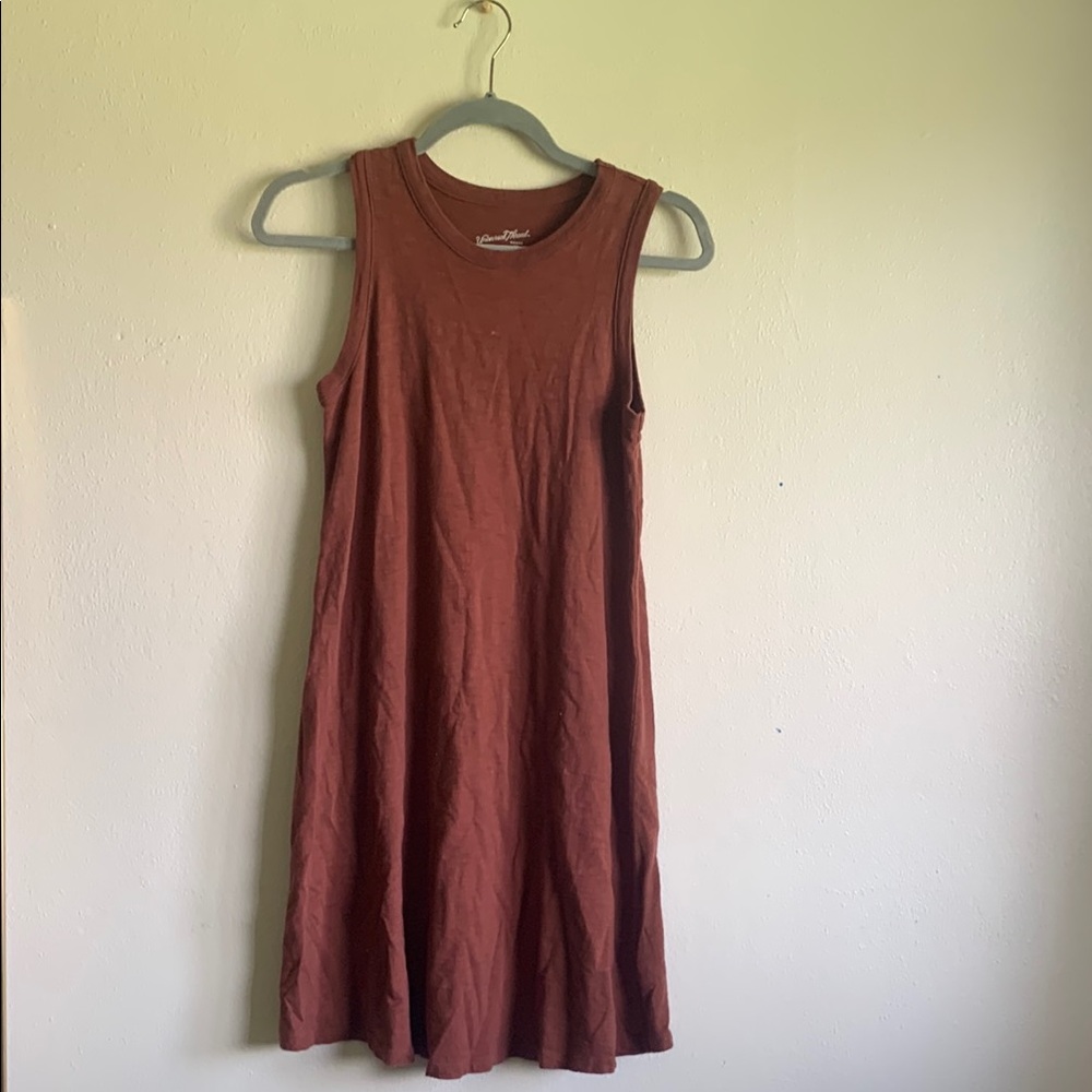 Super Comfy Brown Tee Shirt Dress
